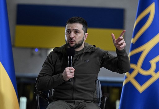 Presiden Ukraina Volodymyr Zelensky. Foto: AFP