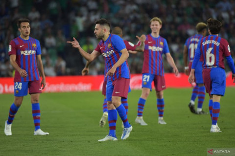 Susah Payah Tundukkan Betis, Barcelona Segel Tiket Liga Champions