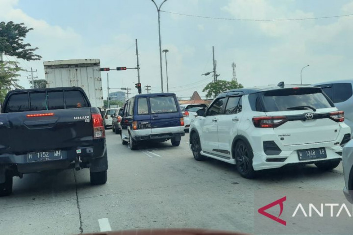 Arus Balik di Jalur Arteri dan Tol Boyolali Ramai Lancar
