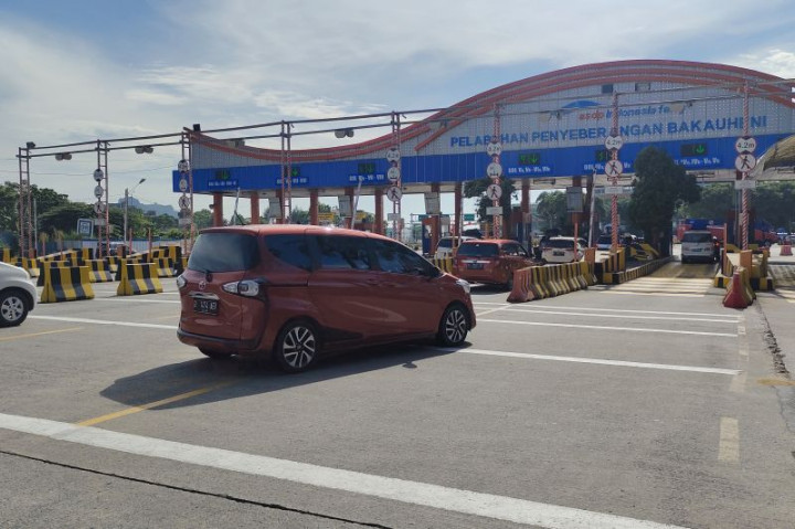 Arus Kendaraan di Pelabuhan Bakauheni H+5 Lebaran Lancar