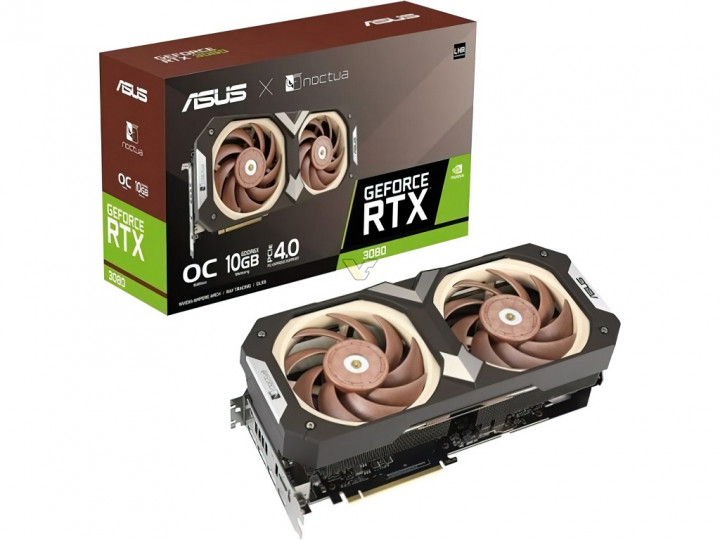 Asus dan Noctua Bakal Berkolaborasi di Nvidia GeForce RTX 3080 Versi Custom