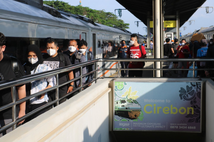 Arus Balik di Stasiun Cirebon Alami Penurunan