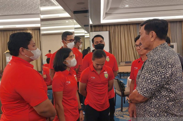 Agar Menang di SEA Games, Luhut Minta Atlet Indonesia seperti Kopassus