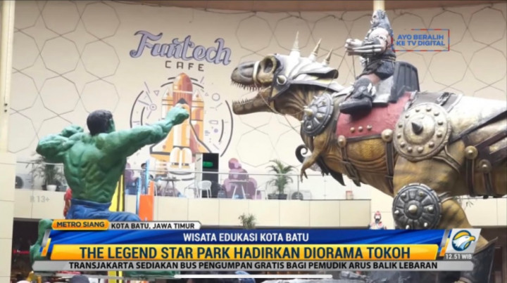 The Legend Star, Wisata Edukasi di Kota Batu yang Banyak Diserbu