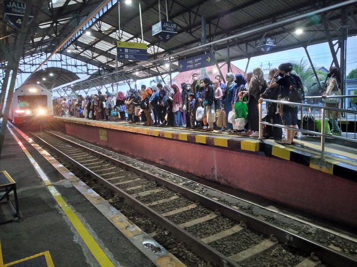 Arus Balik Selesai, Pengguna KRL Yogya-Solo Capai 14 Ribu Orang