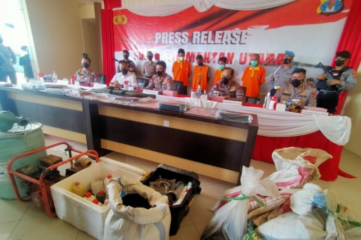 Kasus Tambang Emas Ilegal, 15 Rekening Polisi Tajir di Kaltara Disita