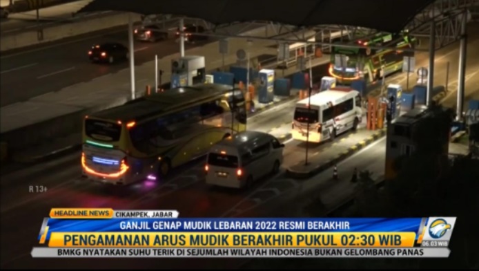 Kecelakaan Sepanjang Musim Mudik 2022 Turun 30%