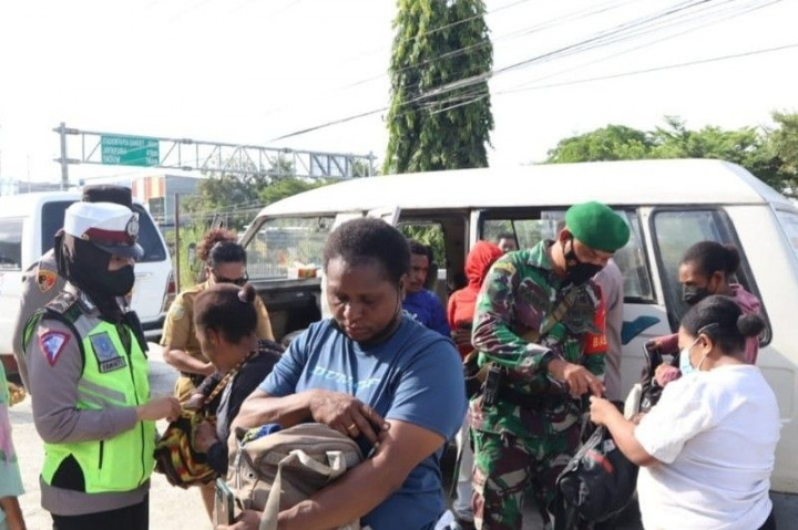 Aparat Gelar Razia Antisipasi Demo Penolakan DOB di Jayapura