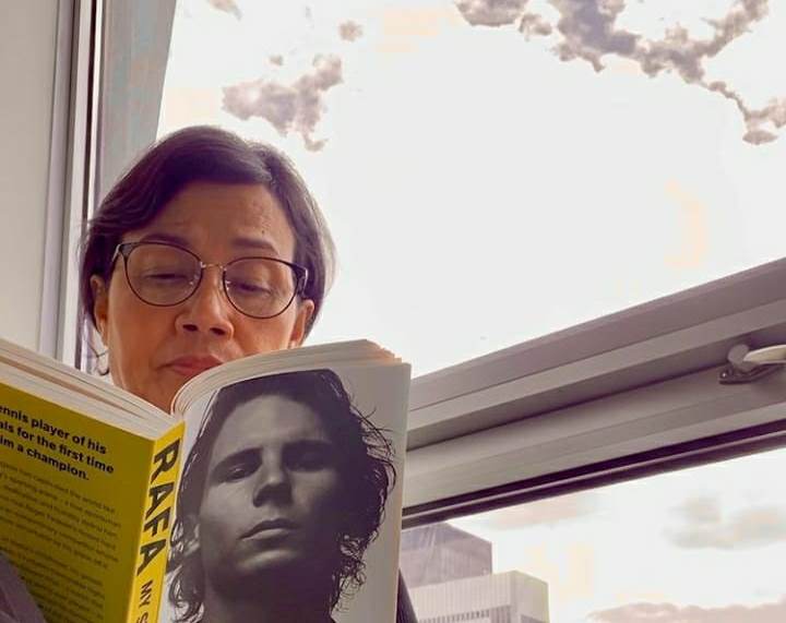 Sempat Isolasi Mandiri di New York, Sri Mulyani 'Ditemani' Rafael Nadal