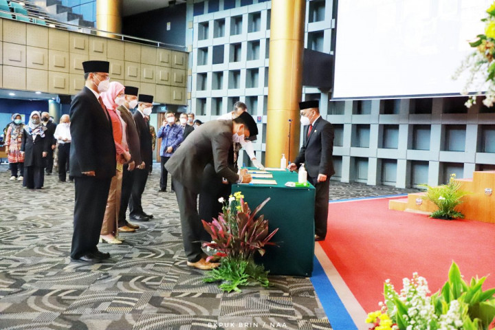 Kepala BRIN Lantik 4 Pejabat Tinggi Madya