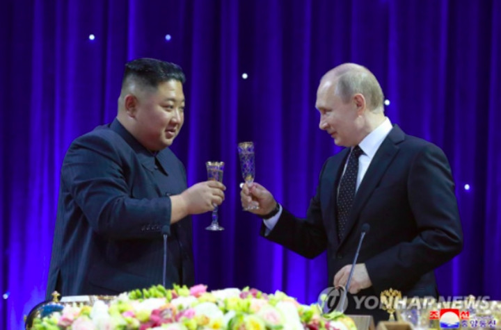 Kim Jong-un Utarakan Dukungan kepada Presiden Rusia Vladimir Putin