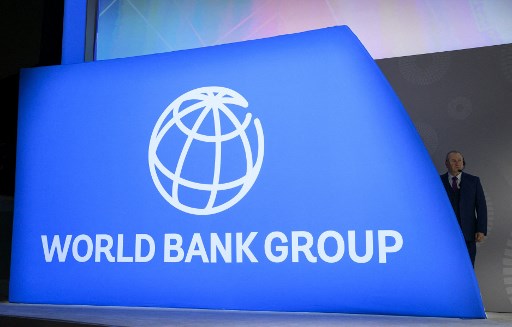 Ilustrasi Bank Dunia. Foto: AFP/Andrew