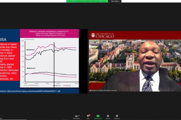 Pakar Universitas Chicago Paparkan Bahaya Kanker Payudara di Unhas