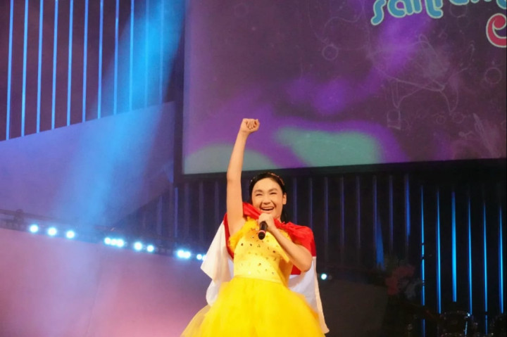 Keren! Penyanyi Indonesia Jane Callista Juara Kompetisi Menyanyi di Italia