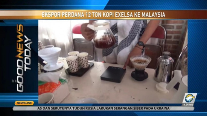 Jombang Ekspor Perdana 12 Ton Kopi Excelsa ke Malaysia