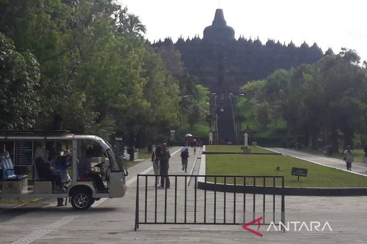 Keamanan Perayaan Waisak Diatur di Dalam dan Luar Kompleks Candi Borobudur