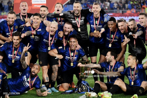 Dramatis, Inter Juara Coppa Italia 2022 Usai Tekuk Juve 4-2