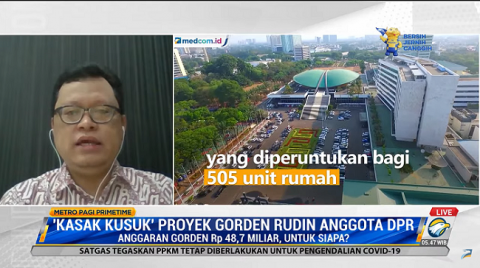 KPK Didesak Selidiki Dugaan Penyimpangan Tender Gorden Rudin Anggota DPR