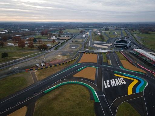 Sirkuit Bugatti di Le Mans, Prancis. (Lou BENOIST / AFP)
