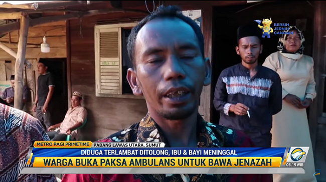 Diduga Terlambat Ditolong, Ibu dan Bayi Meninggal