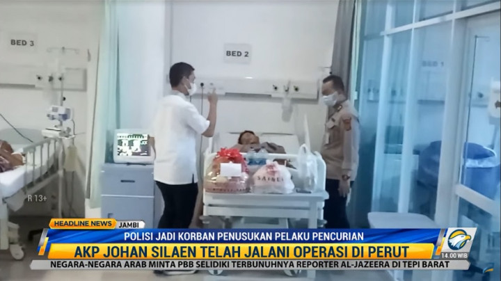 Kondisi AKP Johan yang Ditombak Buron Pencurian Membaik