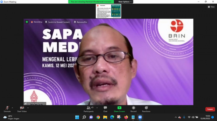 BRIN: Belum Ada Terapi yang Tepat untuk Hepatitis Akut