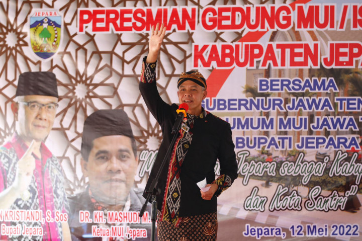 Resmikan Jepara Islamic Center, Ganjar Harap Jadi Pusat Penyebaran Agama dan Kerukunan