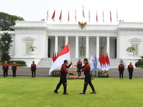 Kontingen Indonesia Usung Keberagaman Budaya di Pembukaan SEA Games
