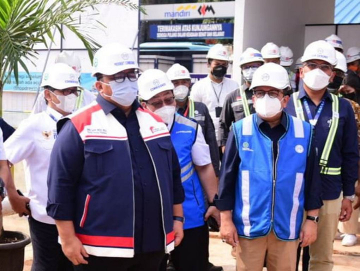 Kunjungi 3 Proyek PTPP, Andi Gani Sebut Progres Pengerjaan Berjalan Baik