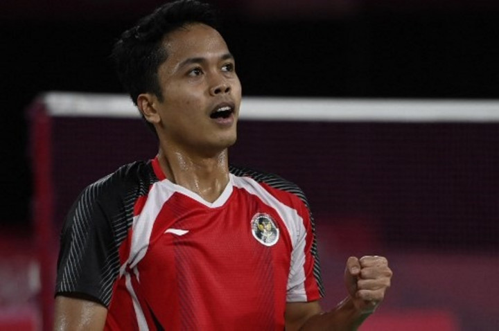 Anthony Ginting Bawa Indonesia Unggul 1-0 atas Tiongkok