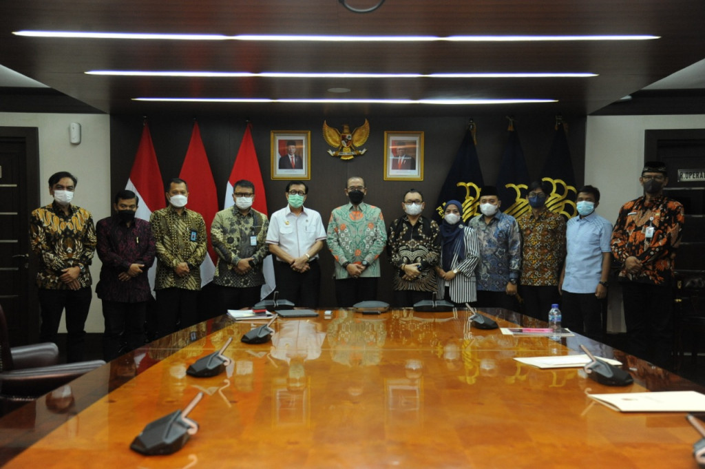 KPU bertemu Kemenkumham. Foto: Medcom.id/Kautsar Widya Prabowo