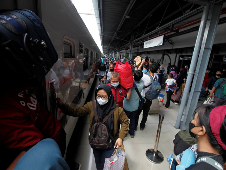 KAI Angkut 4,39 Juta Penumpang selama Masa Lebaran 2022