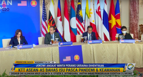Di KTT ASEAN-AS Jokowi Minta Perang di Ukraina Dihentikan