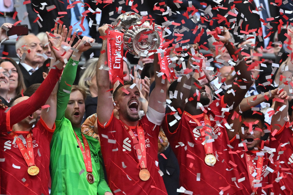 Selebrasi Liverpool Usai Juara Piala FA 2021/2022