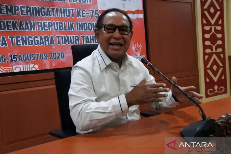  Wakil Gubernur Provinsi Nusa Tenggara Timur, Josef A Nae Soi. Antara/Benny Jahang