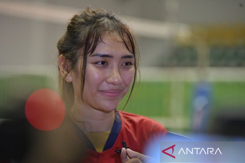  Atlet bola voli putri Indonesia, Yolla Yuliana. (ANTARA/HO-Kemenpora)