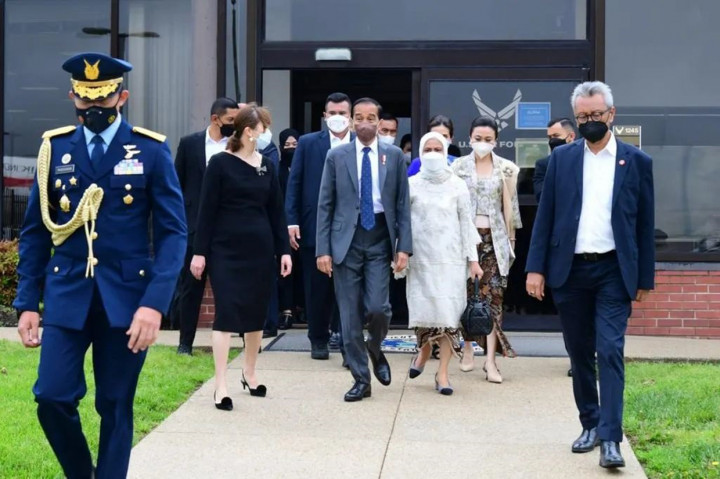 Jokowi dan Iriana Bertolak dari AS Menuju Tanah Air