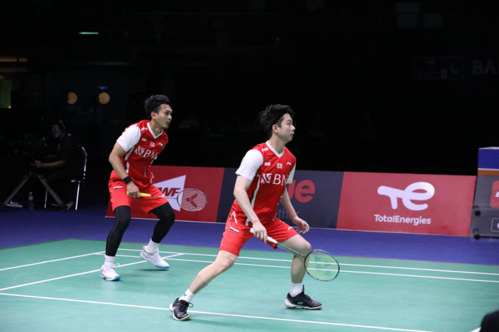 Piala Thomas 2022: Ahsan/Kevin Kalah, Peluang Indonesia Pertahankan Gelar Menciut