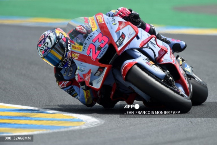 MotoGP Prancis: Bastianini Juara, Bagnaia Merana