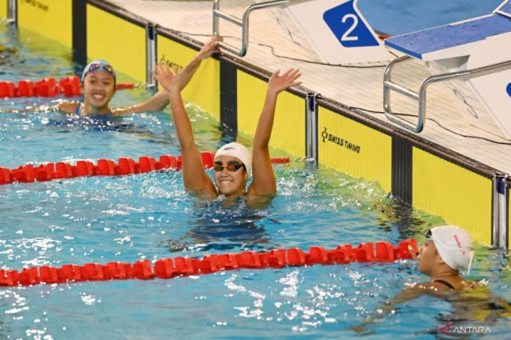 Masniari Wolf tak Menyangka Akhiri Penantian 11 Tahun Emas Renang Putri SEA Games