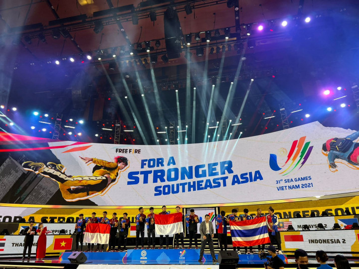 Tim Free Fire Indonesia Sumbang Emas di SEA Games