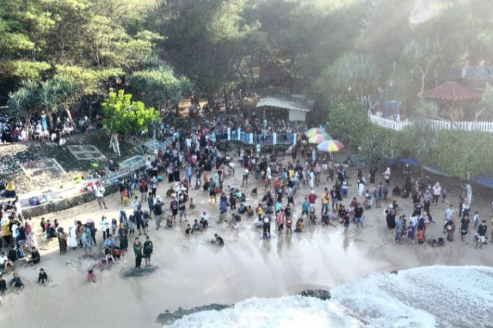 69.845 Wisatawan Memadati Gunungkidul saat Libur Akhir Pekan