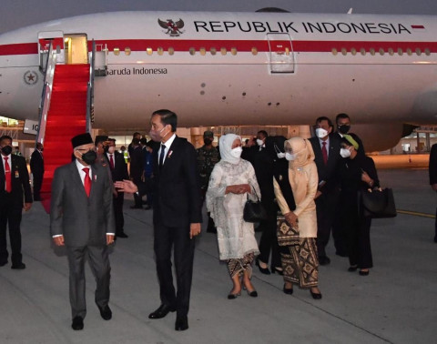 Jokowi Tiba di Indonesia Usai Kunjungan Kerja ke AS