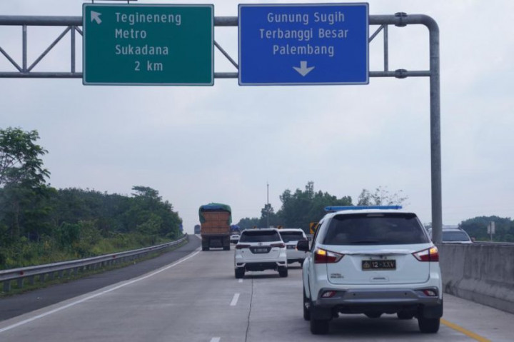 Arus Balik di Tol Trans Sumatra Masih Berlangsung