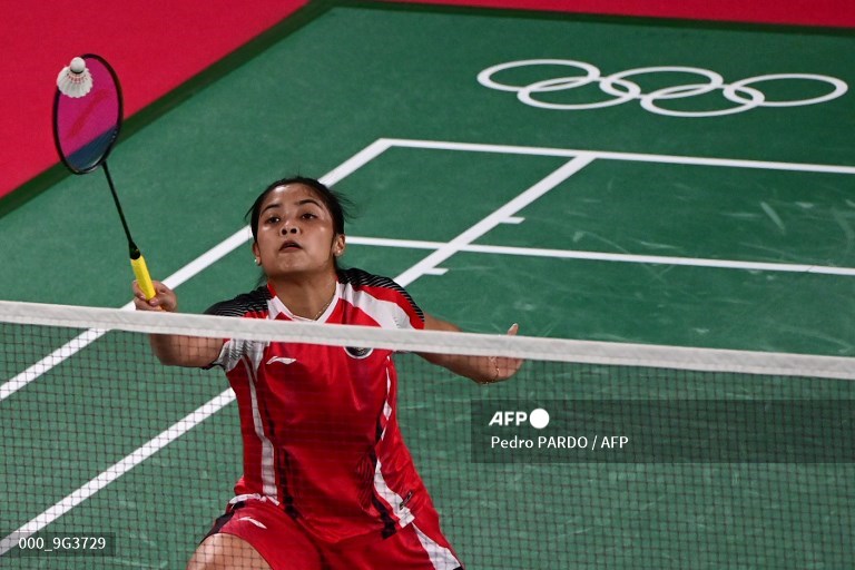 Gregoria Mariska Tunjung (AFP/Pedro Pardo)