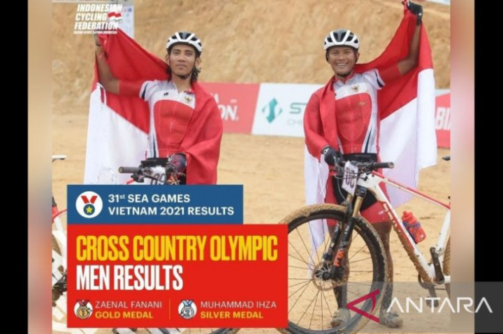 SEA Games 2021: Atlet Balap Sepeda Indonesia Sempat Demam sebelum Sabet Emas