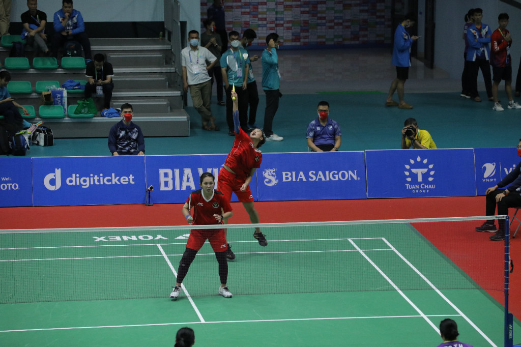 Ganda putri Indonesia, Ribka Sugiarto/Febby V. Dwijayanti Gani. (Foto: Humas PBSI)