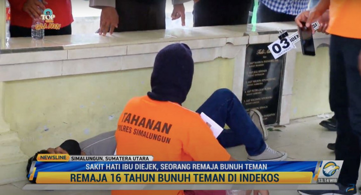 Sakit Hati Ibu Diejek, Seorang Remaja Bunuh Teman