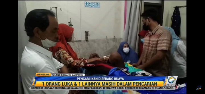 Pencari Ikan di Lampung Diserang Buaya, Sekujur Tubuh Terluka