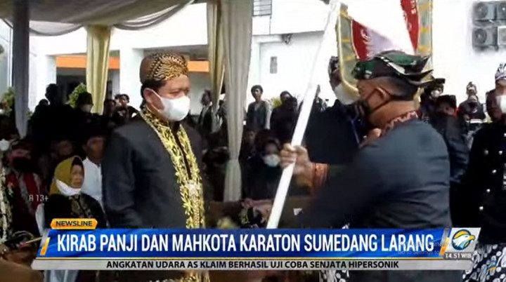 Absen 2 Tahun, Kirab Panji Kembali Dilaksanakan di Sumedang